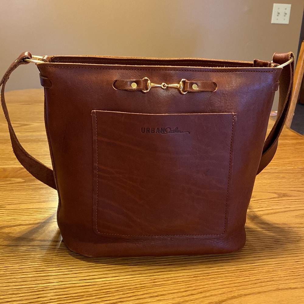 Beautiful heavy duty leather purse